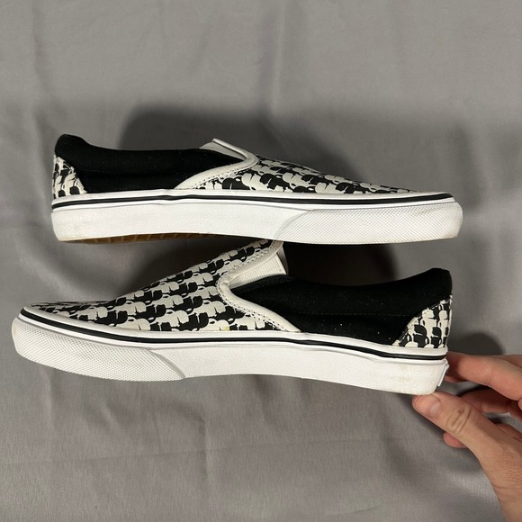 Karl Lagerfeld Vans Slip On Sample Shoes Mens Size 7 2017 Black White K-Pattern main image 10